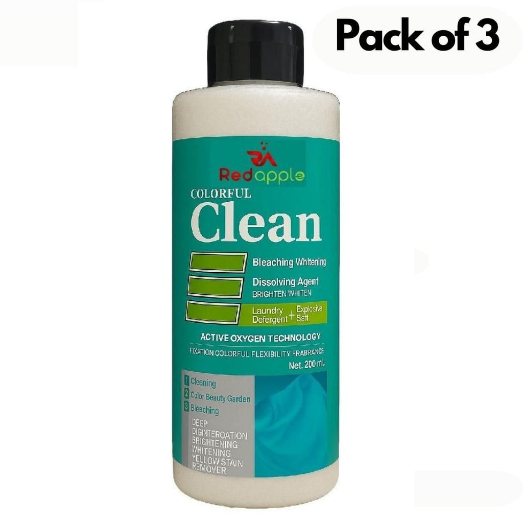 Colorful Clean 200ml each Pack of 3