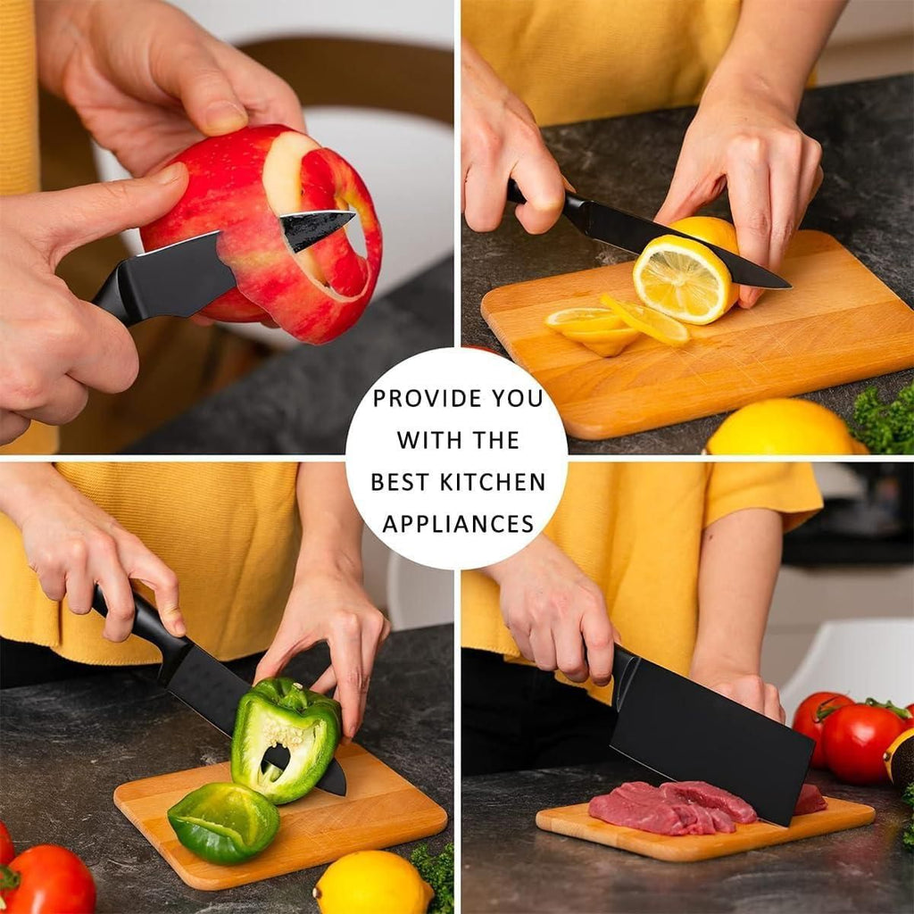 Kitchen Knife Set – Stainless Steel Razor-Sharp Blades (3 Pieces)