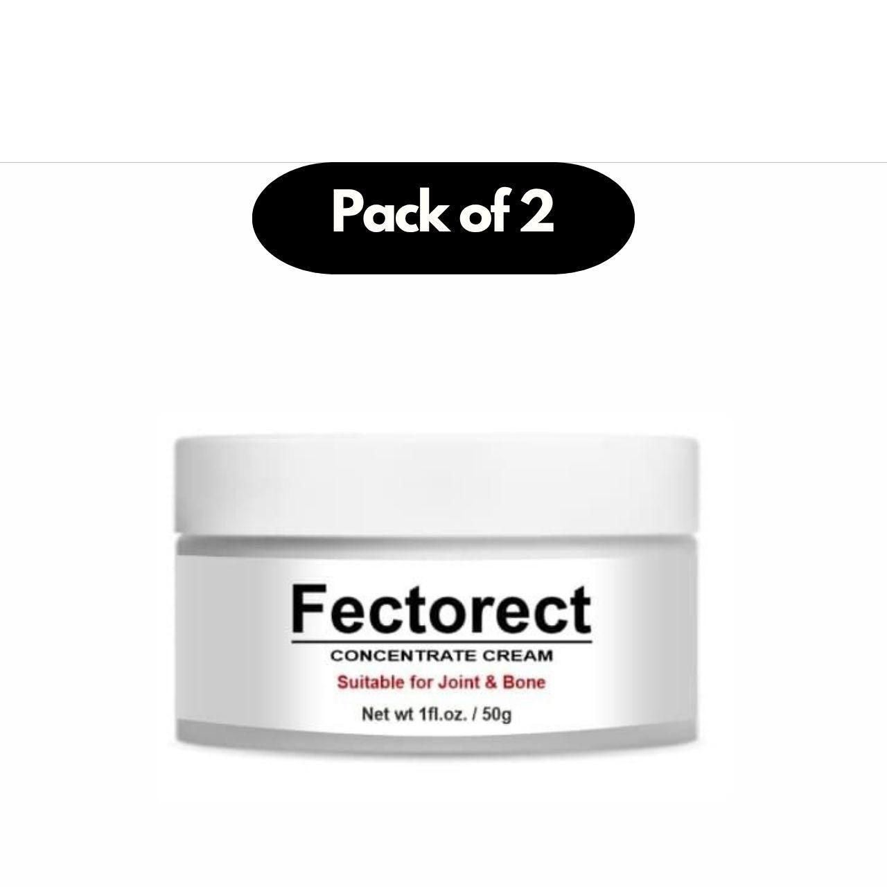 Fectorect Concentrate Cream 50 gm each Pack of 2